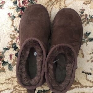 UGG Chocolate Suede Boots